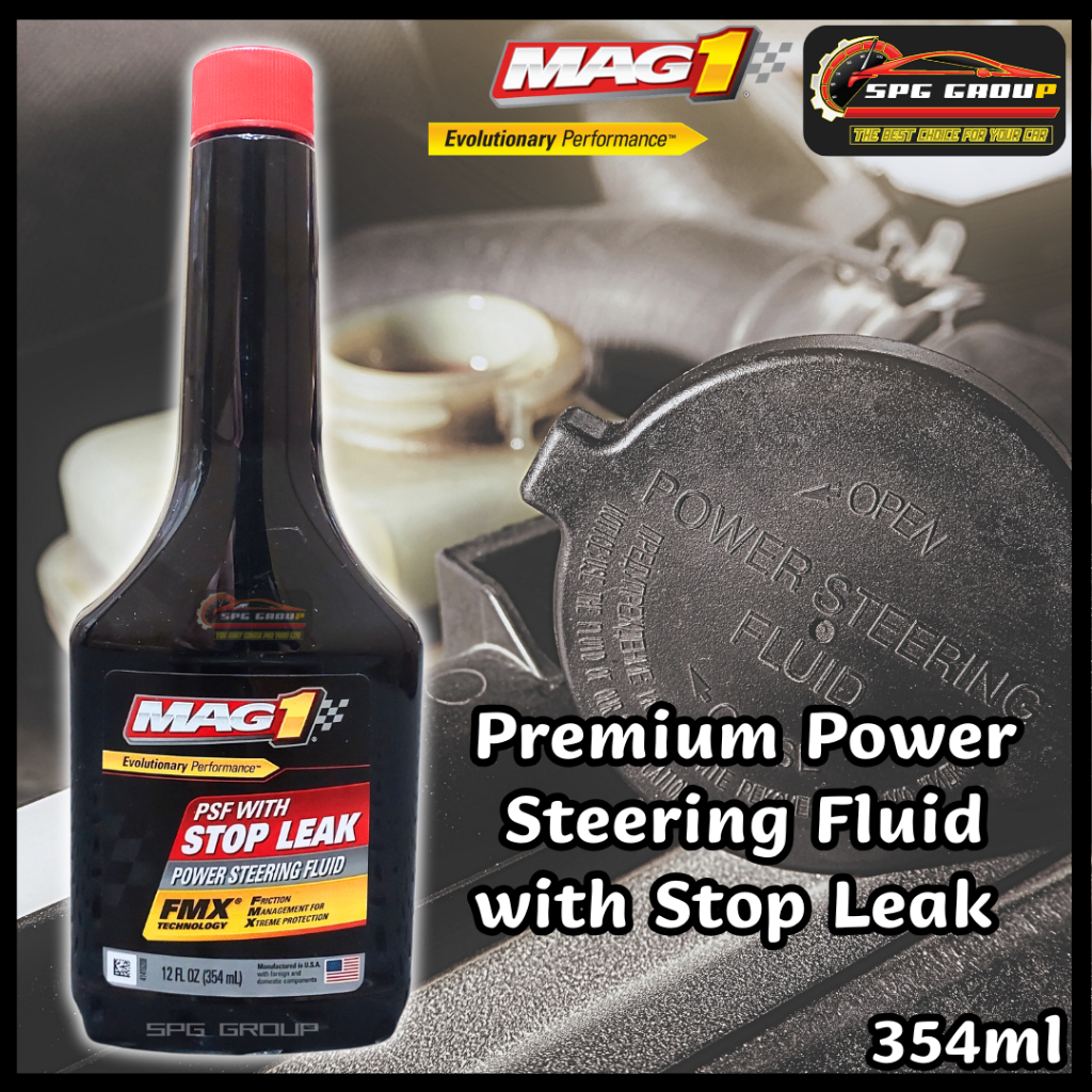 MAG 1 POWER STEERING FLUID WITH STOP LEAK (354ML) Shopee Malaysia