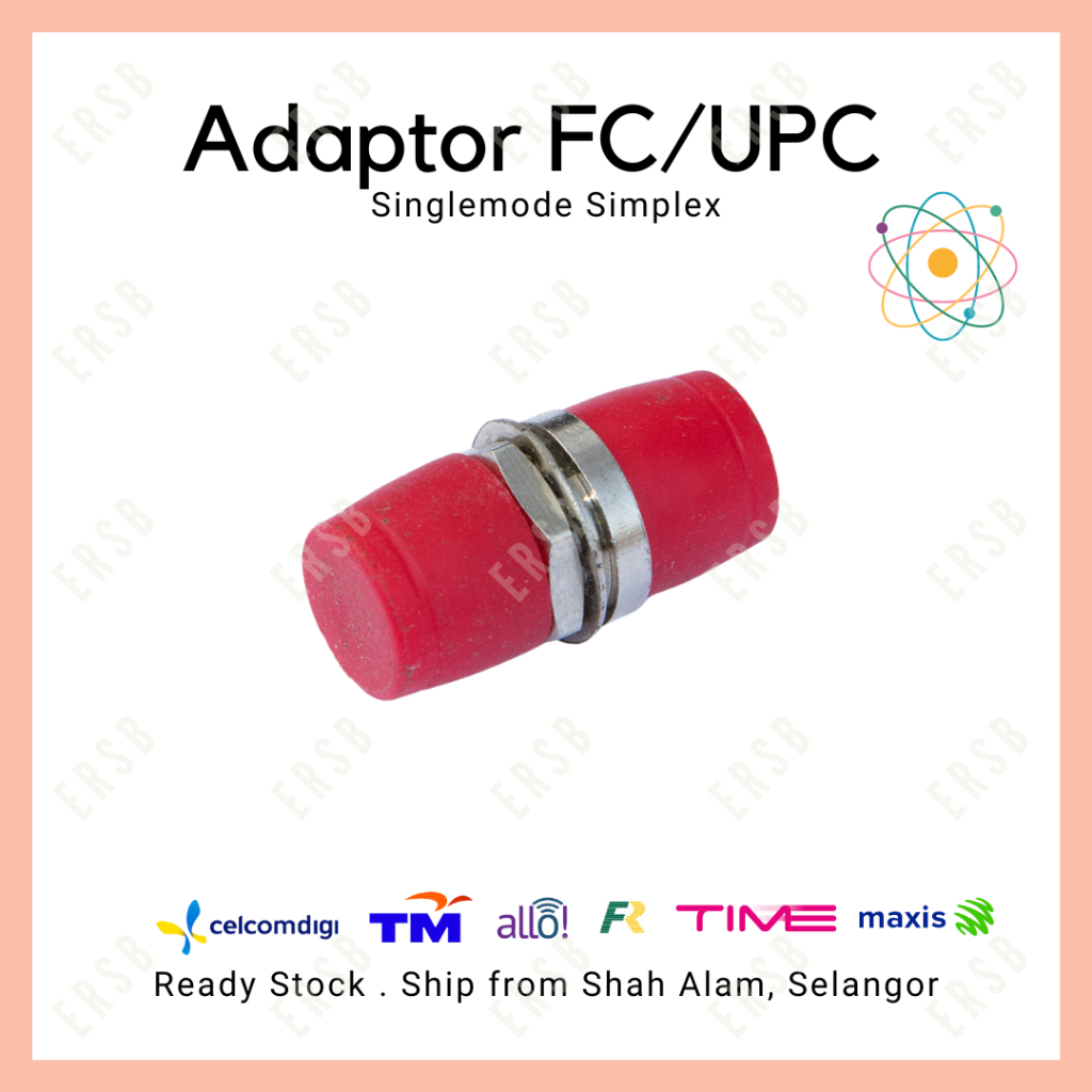 Adaptor SM D FC/UPC Optical Fiber Adapter | Shopee Malaysia