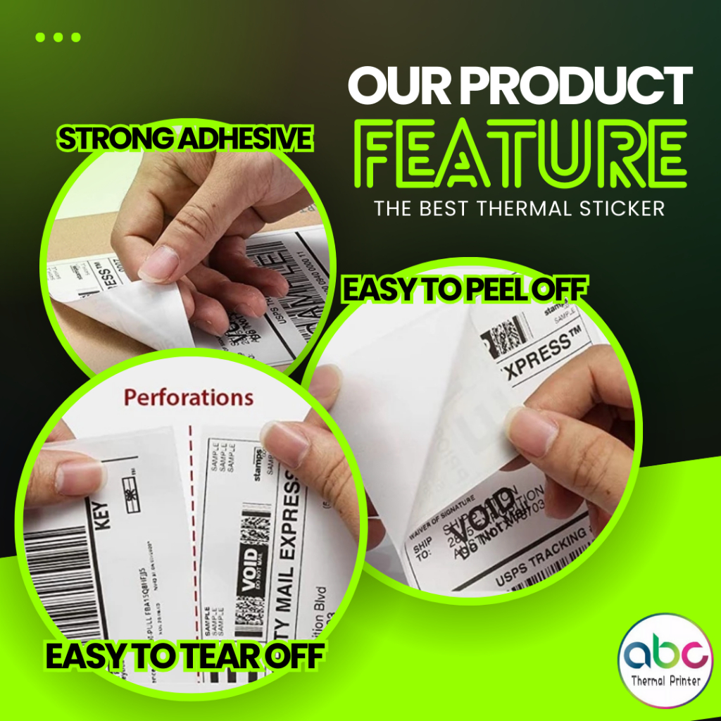 (A6 size) Thermal Stiker 350/500pcs High Quality AWB/Air Waybill ...