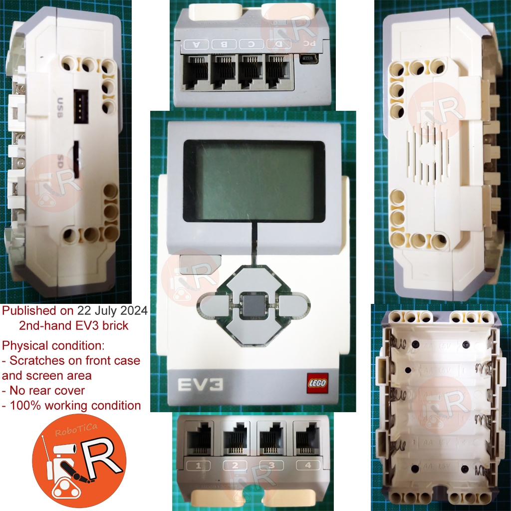 LEGO Mindstorms EV3 Intelligent Brick RoboTiCa Robotic Learning and Services Promotion Shopee Malaysia