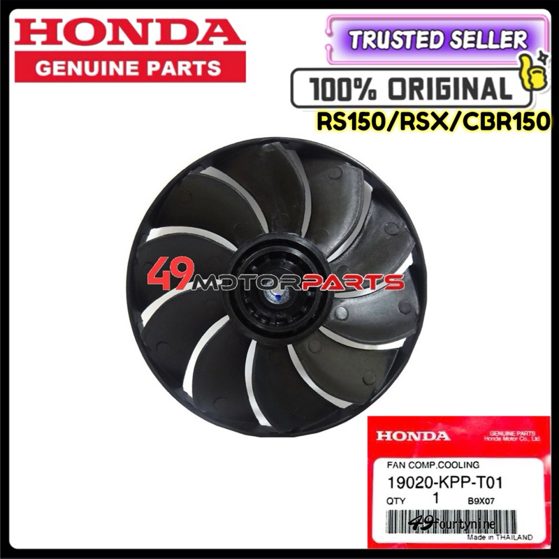 100% ORIGINAL RSX RS150 CBR150 RADIATOR FAN 19020-KPP-T10 | Shopee Malaysia