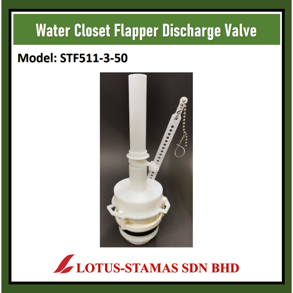 INAX Flapper Discharge Valve STF511-3 Discharge Valve for WC Without ...
