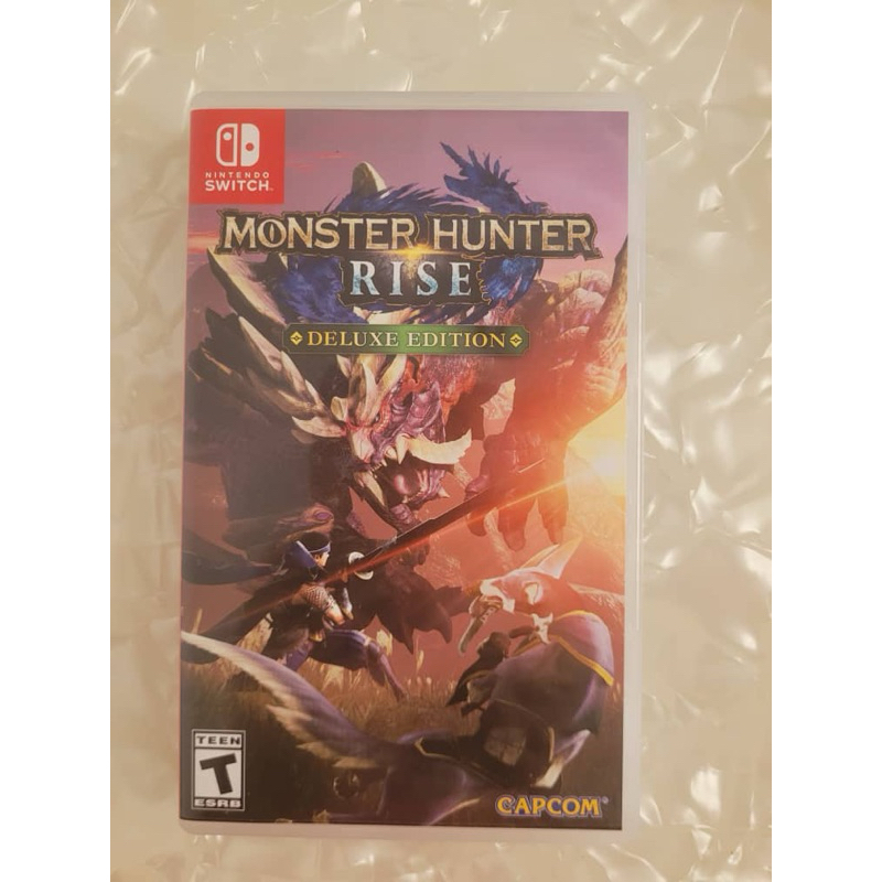 Monster hunter rise deluxe ( physical game card) | Shopee Malaysia