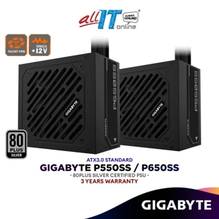 GIGABYTE GP-P550SS (550W) / GP-P650SS (650W) Power Supply | 80+ Silver PSU