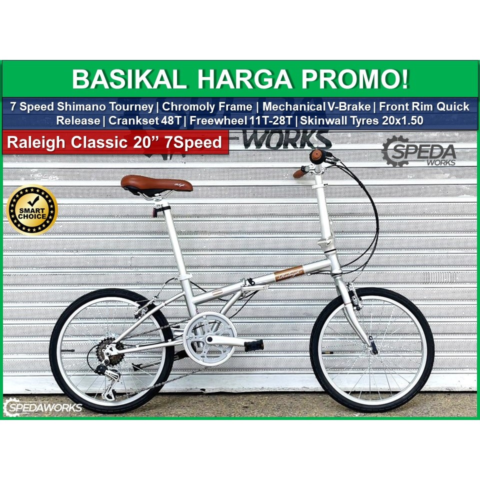 CHEAPEST FOLDING BIKE RALEIGH CLASSIC 20