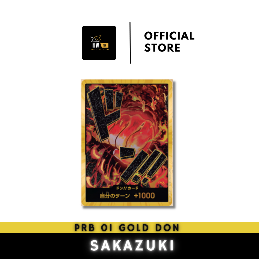 DON!! Card (Kozuki Oden) Gold Frame One Piece Card The Best PRB01 Japanese NM - Foto 11