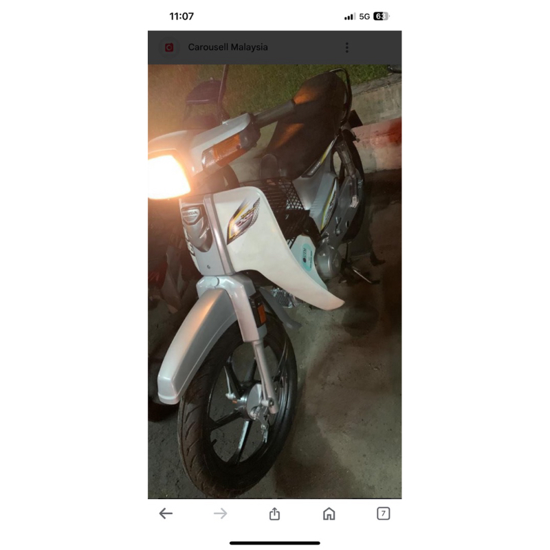 honda ex5 engine kacuk wave 125 ( long distance/ konvoi 150/km ...