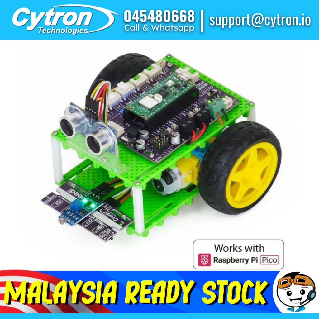 BocoBot - Robotics Kit for Raspberry Pi Pico/Pico W for STEM learning READY STOCK in Malaysia