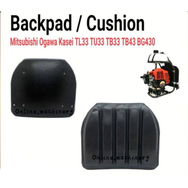Mesin Rumput Back pad Sponge Mitsubishi TL33 43 TB33 TB43 OGAWA BG330 ...