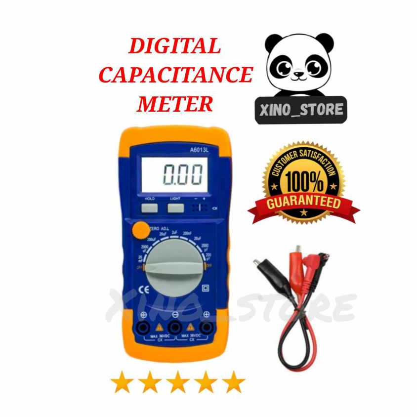A6013L 200pF~20mF Digital Capacitance Meter Inductance Meter Capacitor ...