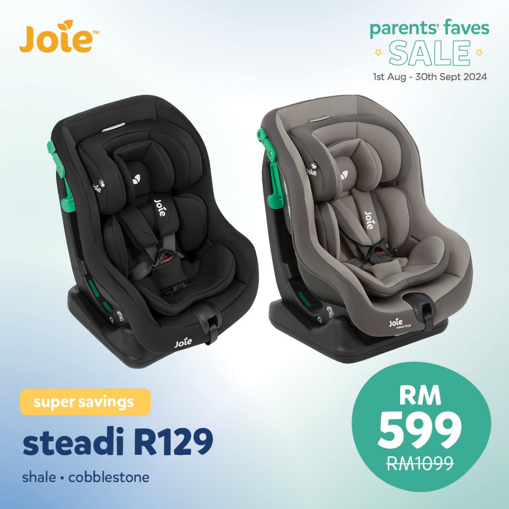 Joie Steadi R129 Convertible Car Seat Seat Belt Installation Shopee