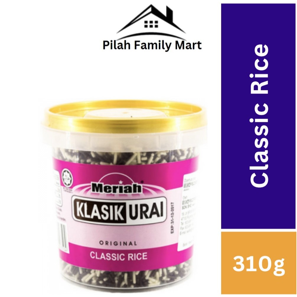 Classic Rice MERIAH Klasik Urai Original 310g | Shopee Malaysia