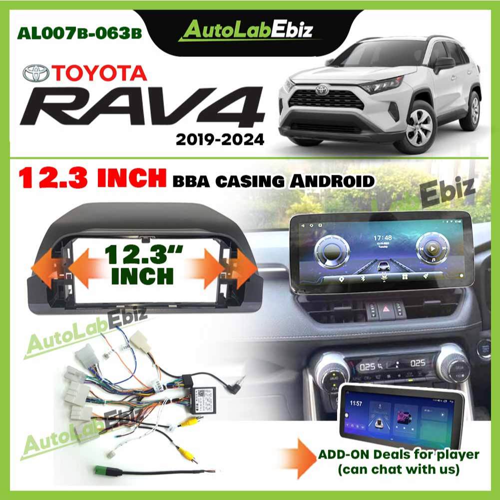 TOYOTA RAV-4 RAV4 2020 - 12.3 inch BBA Casing Android with socket ...