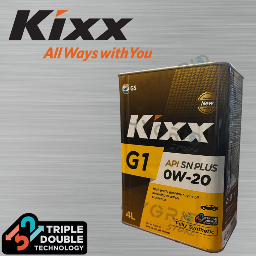 Kixx G1 API SN PLUS 0W20 Fully Synthetic Engine Oil | Shopee Malaysia