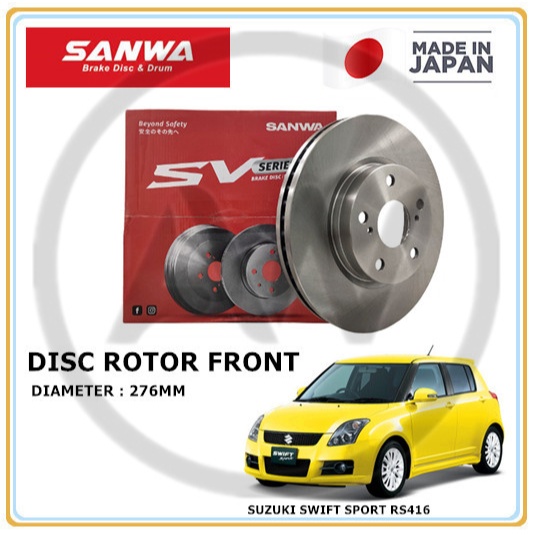 SANWA Japan Suzuki Swift 1.6 Sport ZC31 RS416 2004-2012 Front Rear ...