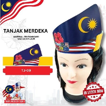 Tanjak Merdeka 2024 Tiara Murah Props Patriotik Malaysia Aksesori Kanak ...