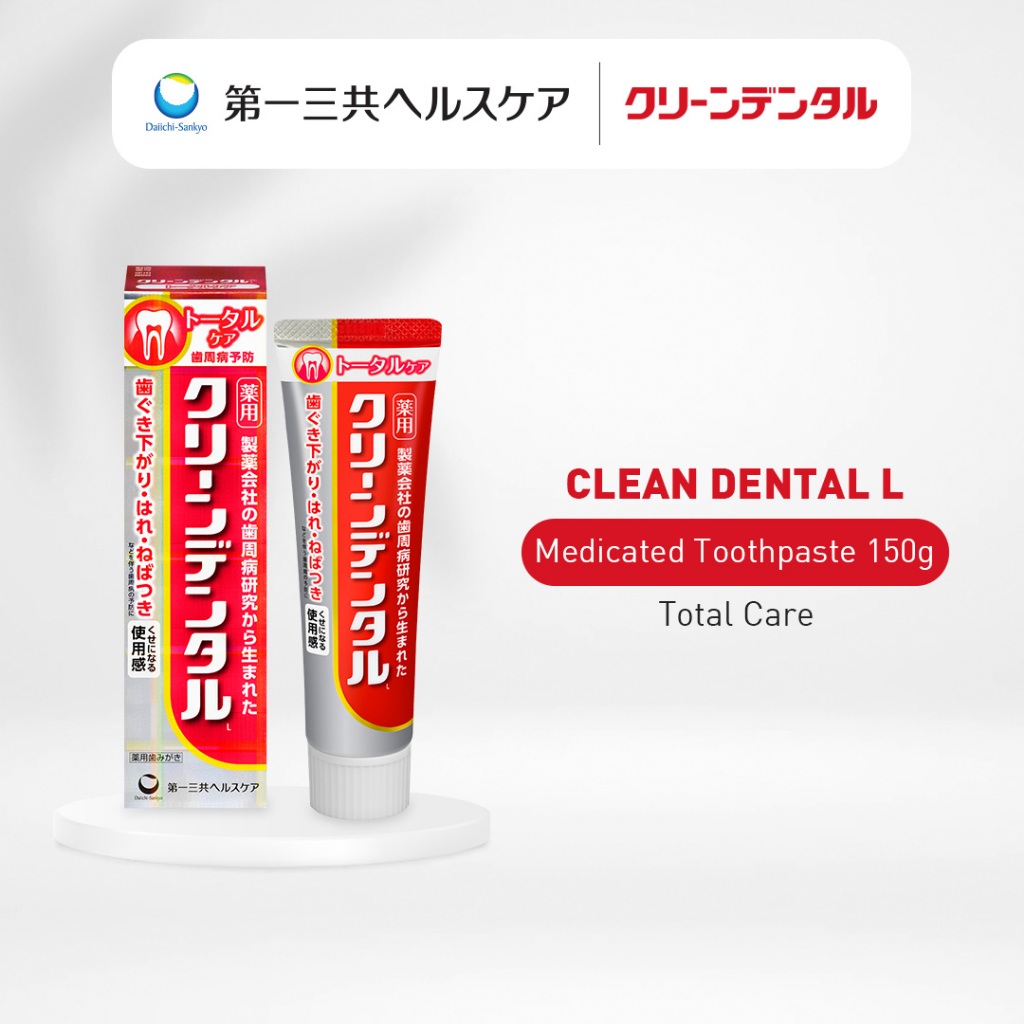 Clean Dental L Total Care Toothpaste 150g Large Capacity | Medicinal ...