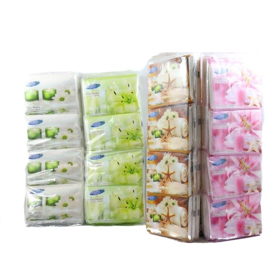 JAGA 100% Virgin Pulp Pocket Tissue ( 12 x 8's ) | Shopee Malaysia