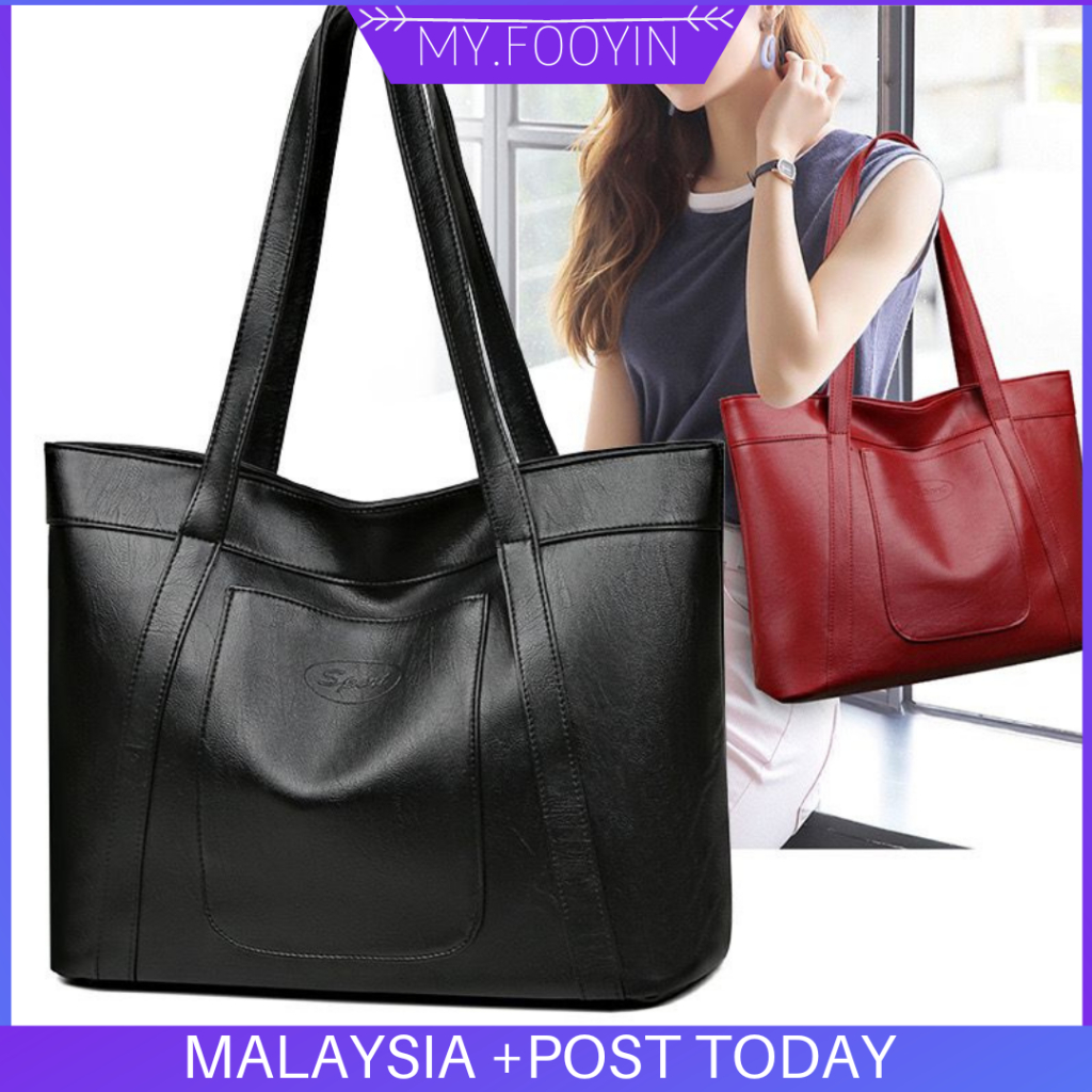N296 READY STOCK MYFOOYIN Emily Tote Bag Beg Tangan Wanita Tote Bag ...