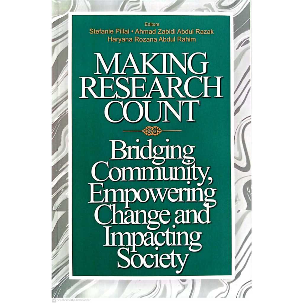 MAKING RESEARCH COUNT Bridging Community Change Impacting Society ...