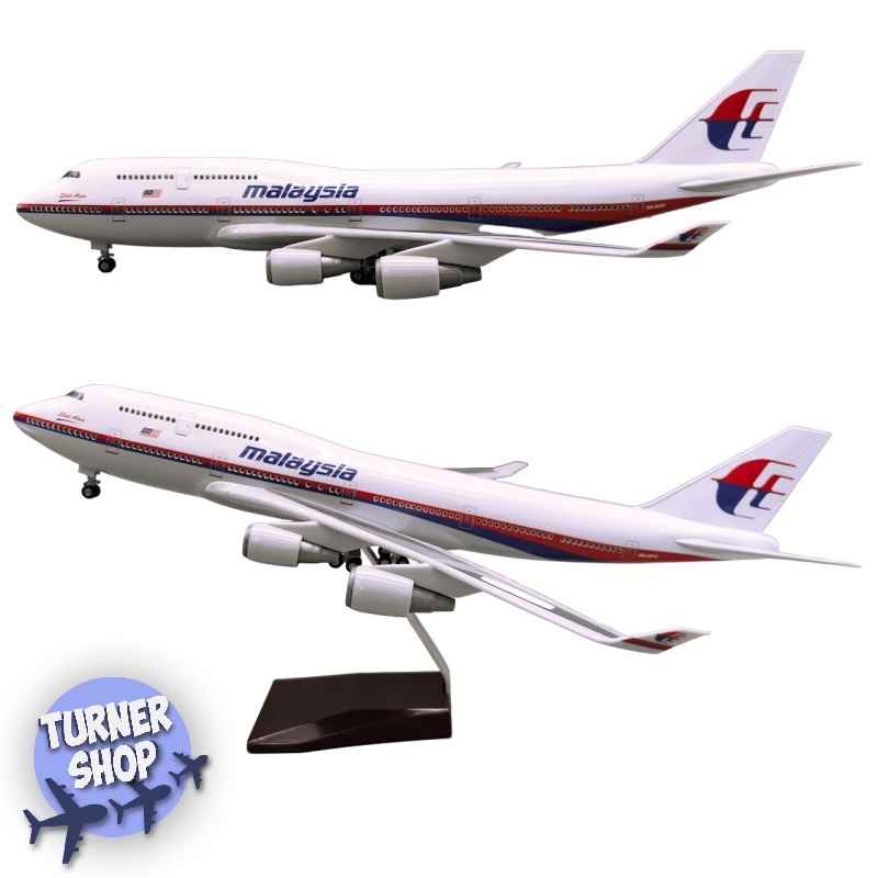 Malaysia Airlines Boeing 747 (1:110) LED light 50cm LIMITED EDITION ...