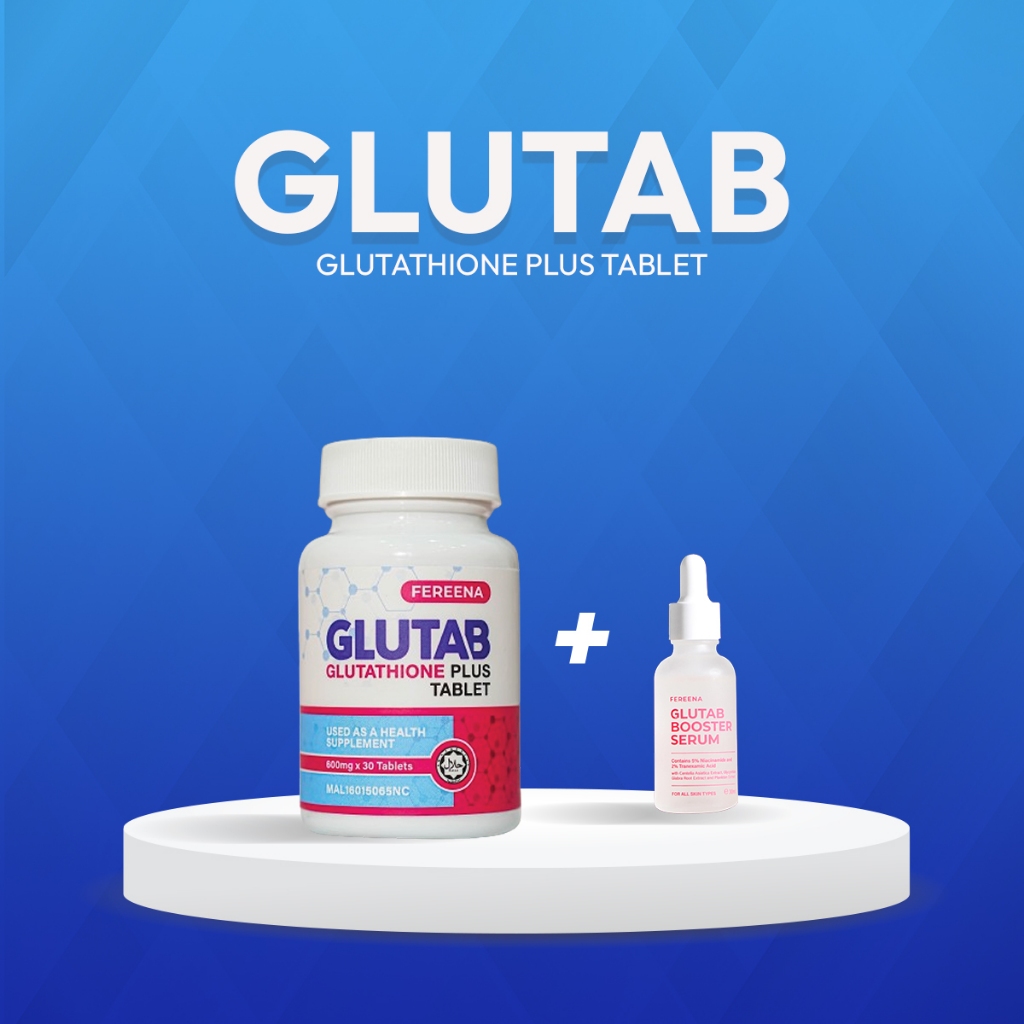 glutab glutathione GLUTAB GLUTATHIONE PLUS TABLET 600MG[FEREENA OFFICIAL HQ] main image 1