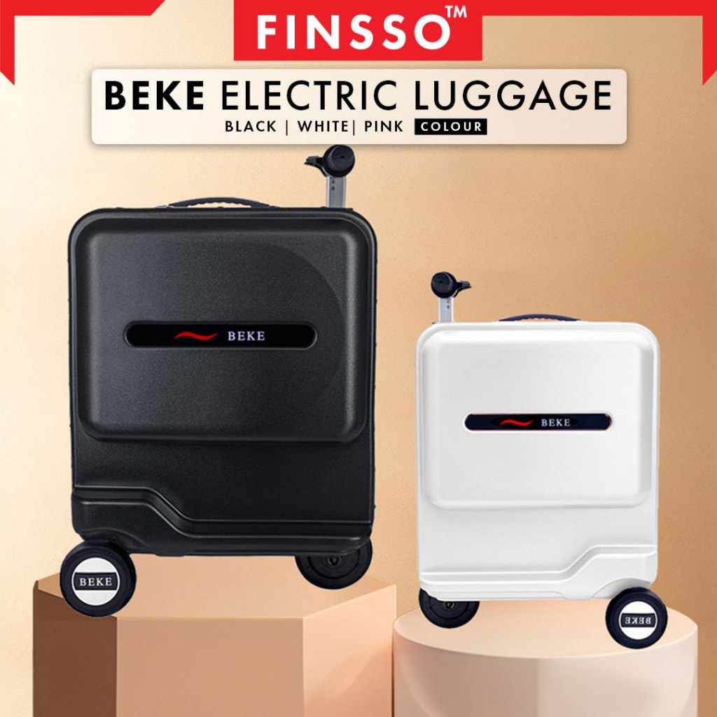 Finsso : BEKE Intelligent electric riding LUGGAGE 20-inch boarding case ...
