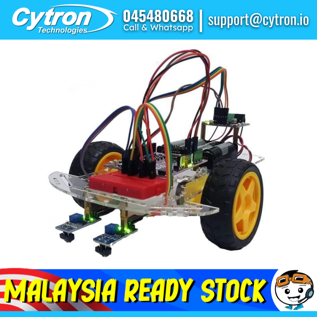 Line Following Mobile Robot Kit with Maker UNO - Arduino Compatible