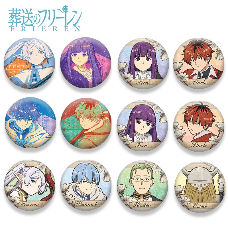 Frieren Beyond Journey's End 58MM Laser Badge Shopee Malaysia