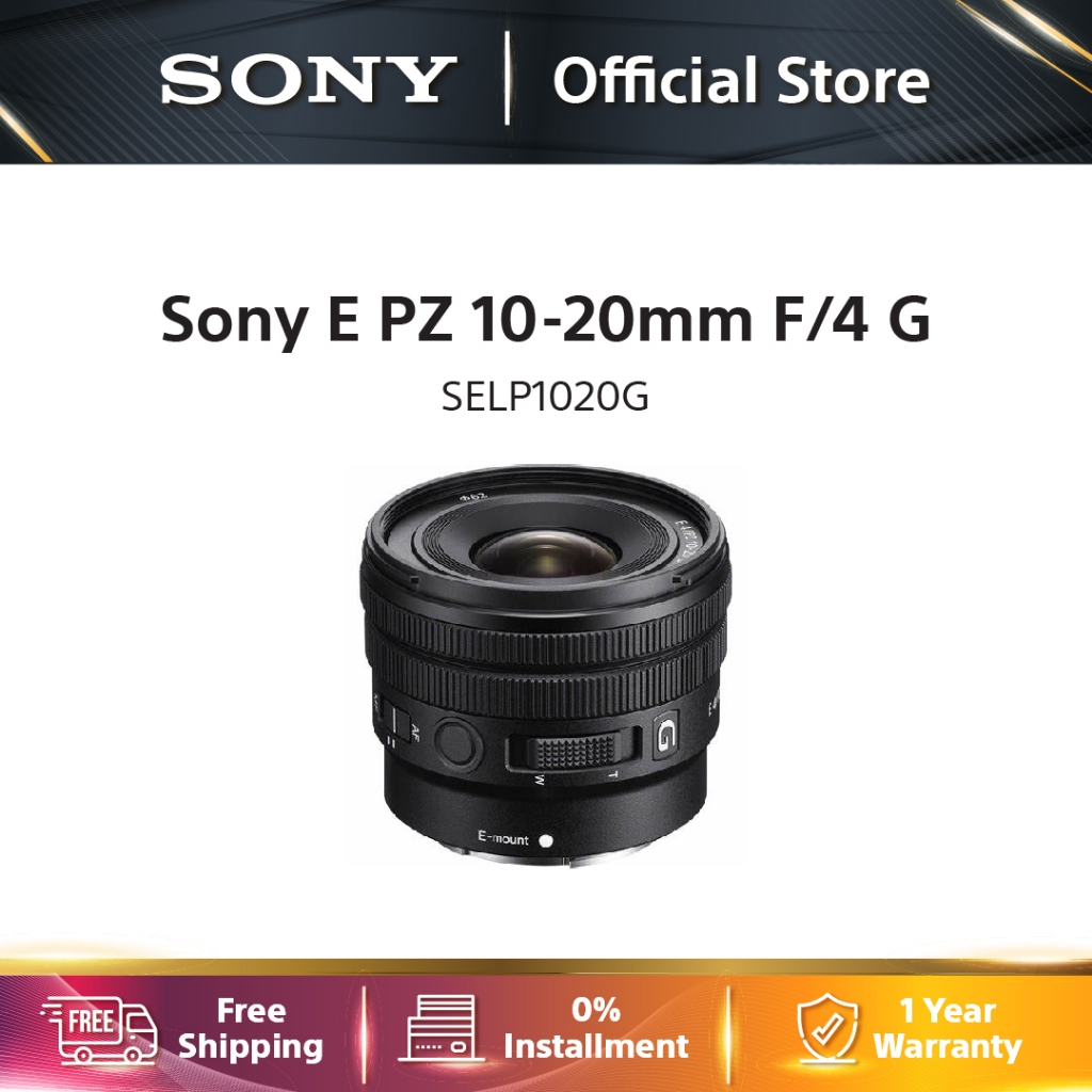 Sony E PZ 10-20mm F4 G SELP1020G Power Zoom Camera Lens | Shopee Malaysia