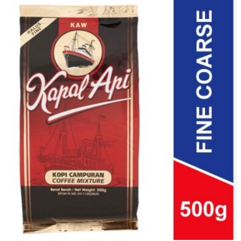 KOPI CAMPURAN KAPAL API HALUS KAW 500g | Shopee Malaysia