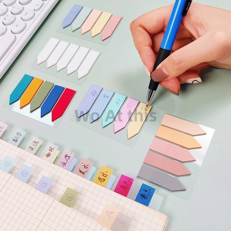 100PCS Stick on Notes/Index Sticker Bookmark Memo Sticky Notes ...