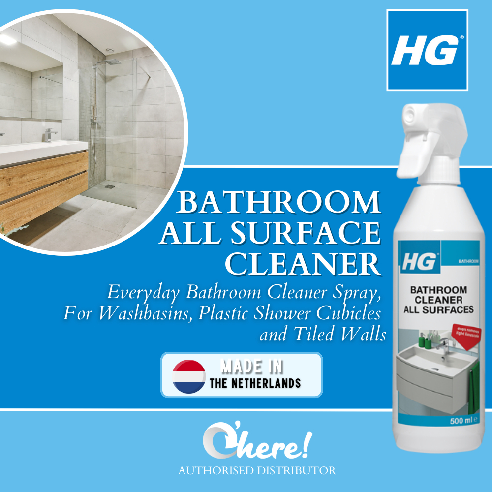 HG Bathroom Cleaner All Surfaces 500ml | Shopee Malaysia