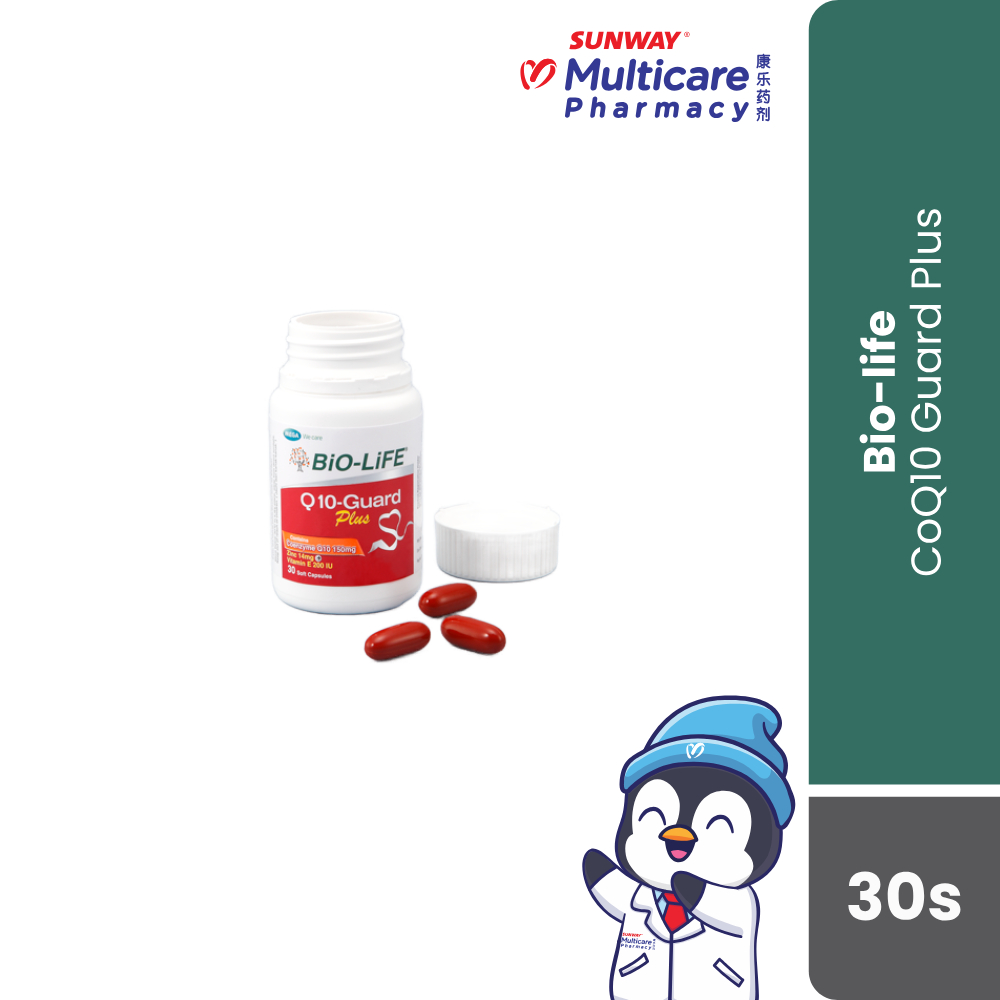 Biolife Q10-Guard Plus 30's (Exp 10/2024) | Shopee Malaysia