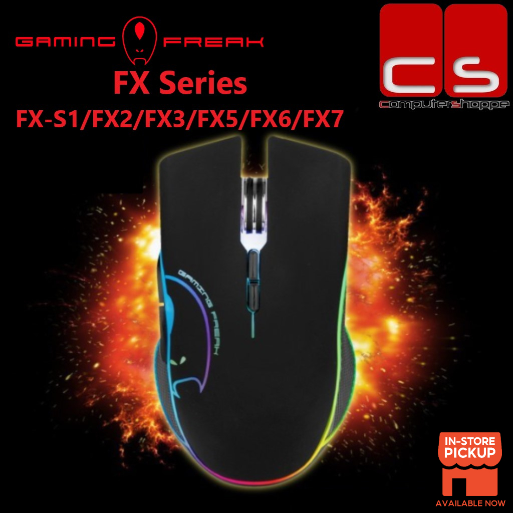Gaming Freak FX Series USB RGB Gaming Mouse - FX-S1/FX2/FX3/FX5/FX6/FX7 ...