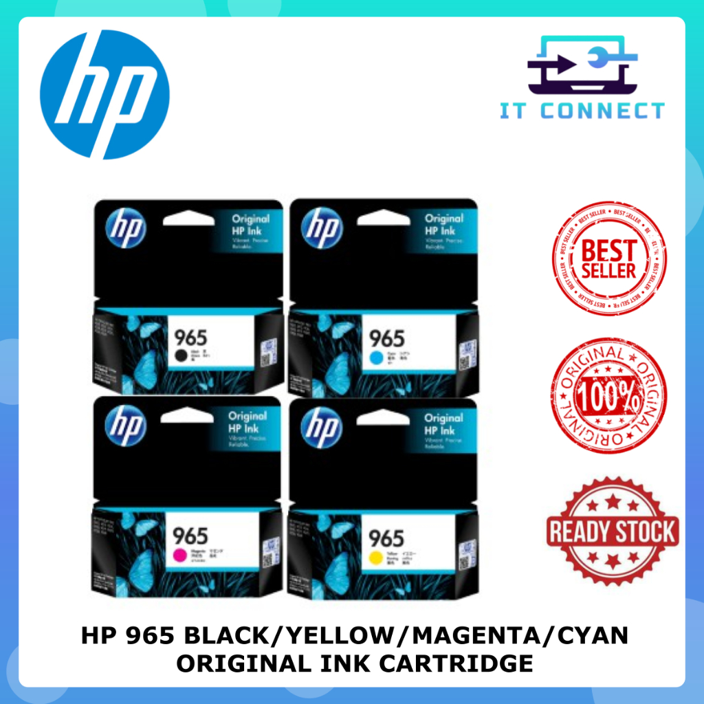 HP 965 ORIGINAL INK CARTRIDGE *READY STOCK* | Shopee Malaysia