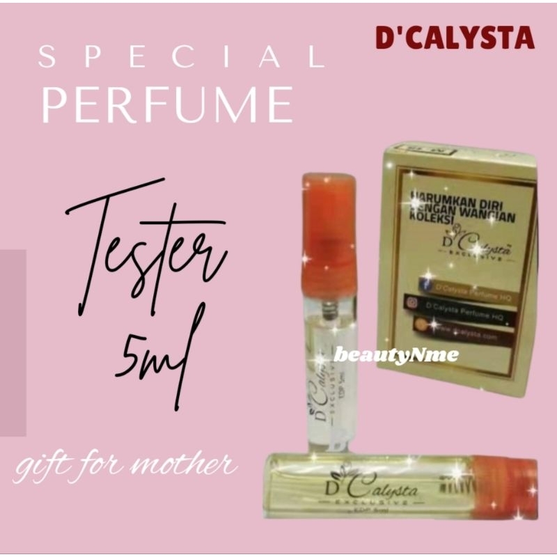 READY STOCK D'CALYSTA PERFUME WOMEN (Tester Bottle - 5ml) | Shopee Malaysia