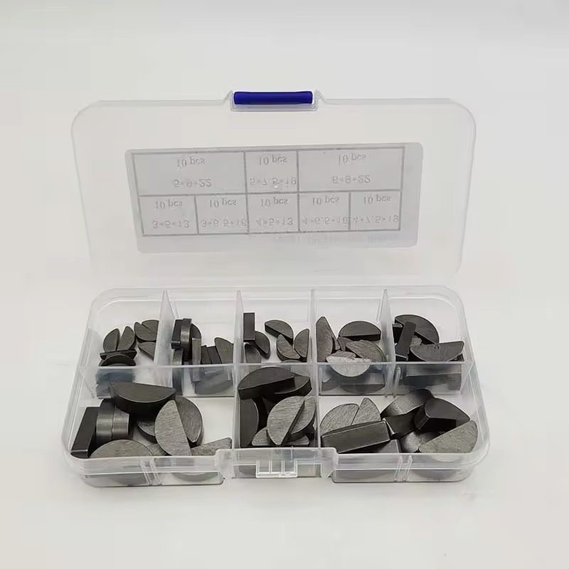 80pcs set Woodruff Key Flywheel Pulley Crank Way Key Assortment Kit for ...