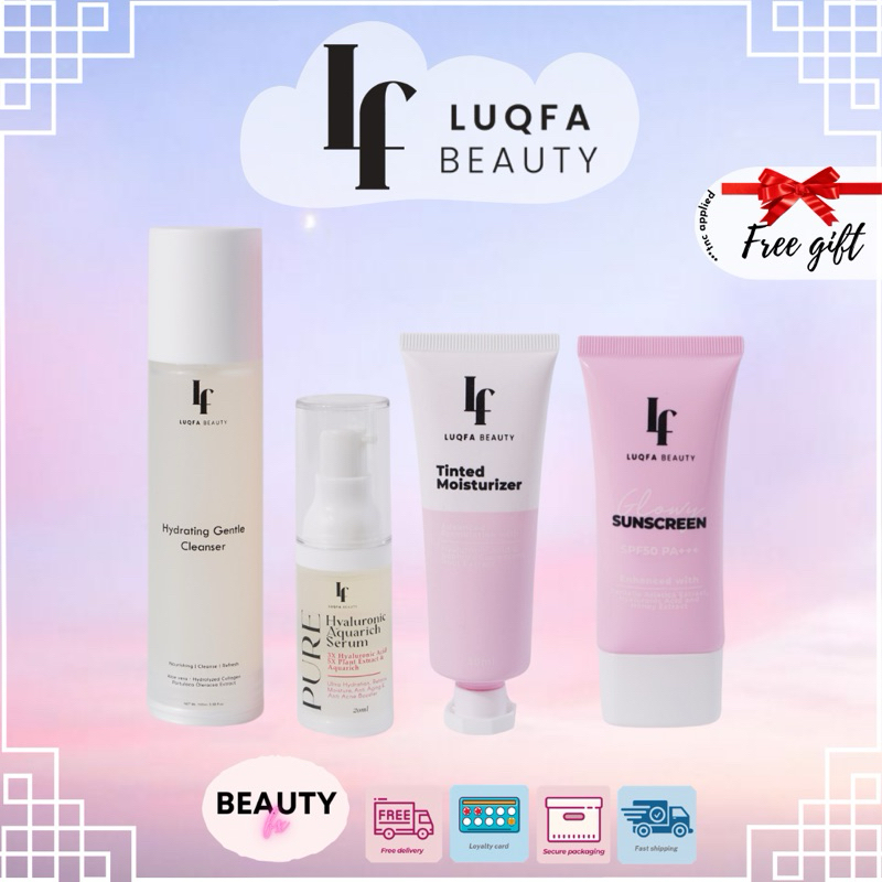 [FREE GIFT] LUQFA Beauty Glowy Sunscreen SPF50 PA+++/ Tinted ...