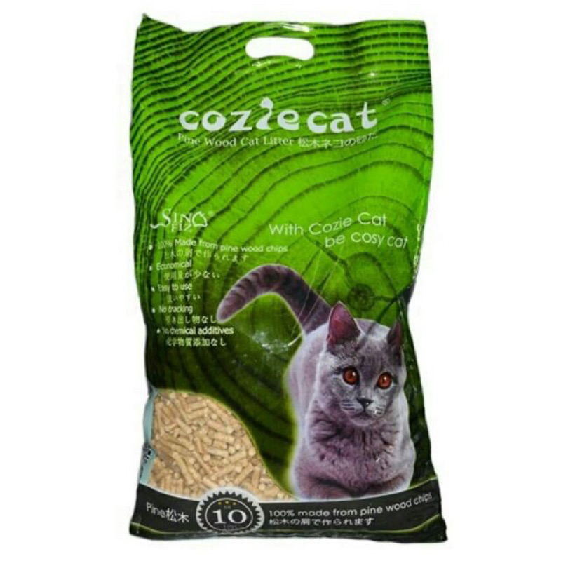 Meowkatz MaoMaoKatz Coziecat Pine Wood Cat Litter 10Litre
