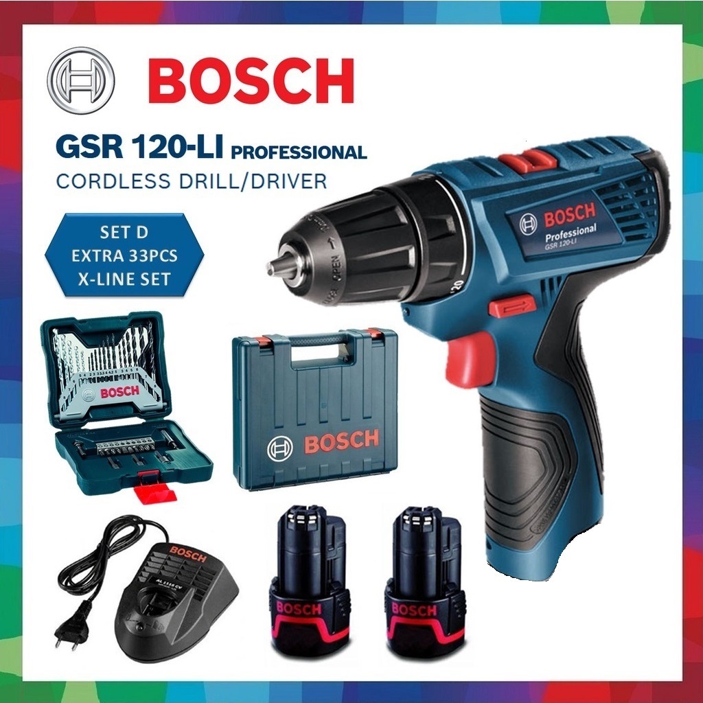 Mesin drill bosch sale