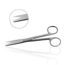 OPERATING SCISSORS SHARP BLUNT STRAIGHT 5" SURGICAL MEDICAL USE ...