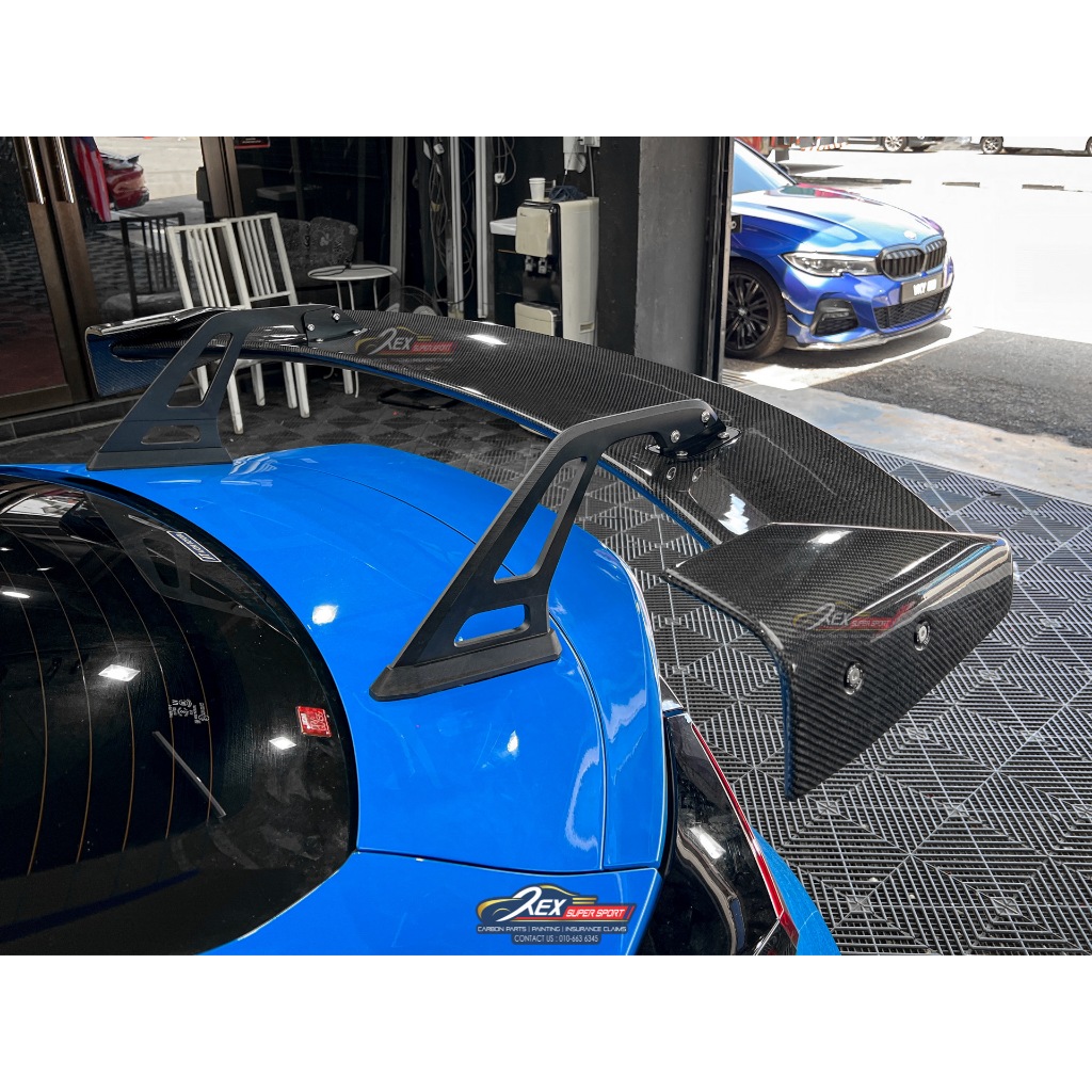 Toyota GR86 GT86 Rear Spoiler AD V2 Design GT Wings Real Forged ...