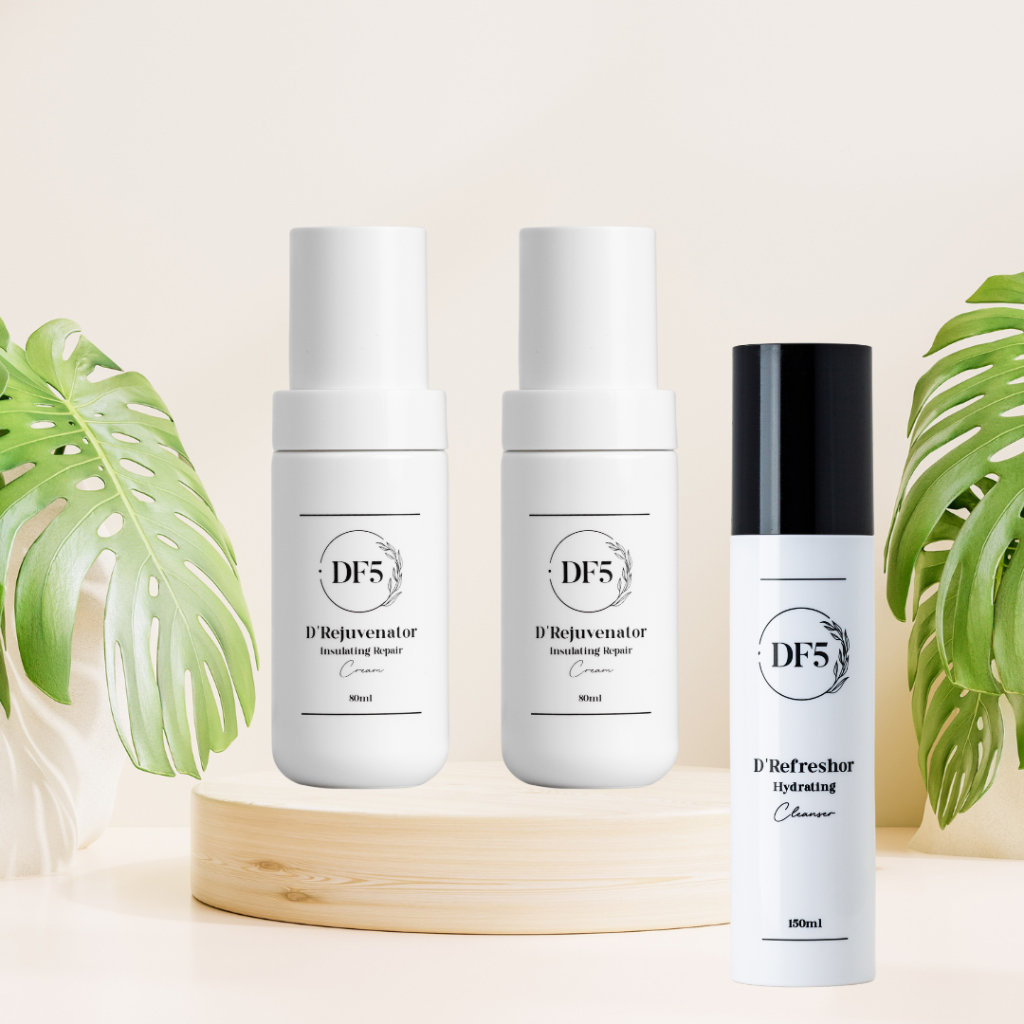 DF5 Smooth Skin kit (2 moisturiser+ 1 cleanser) | Shopee Malaysia