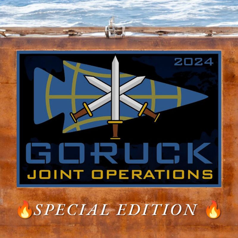 Goruck Patch - Joint Operations Ruck 2024 | Shopee Malaysia