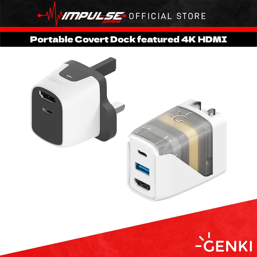 GENKI NSW Nintendo Switch Genki Covert Dock Mini / Covert Dock 2