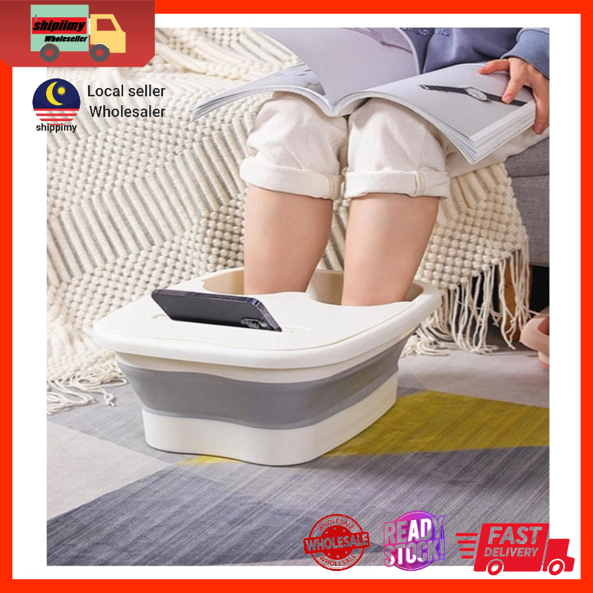 Collapsible Foot Bucket/ Foot Massage Foot Bath SPA Massage/Baldi ...