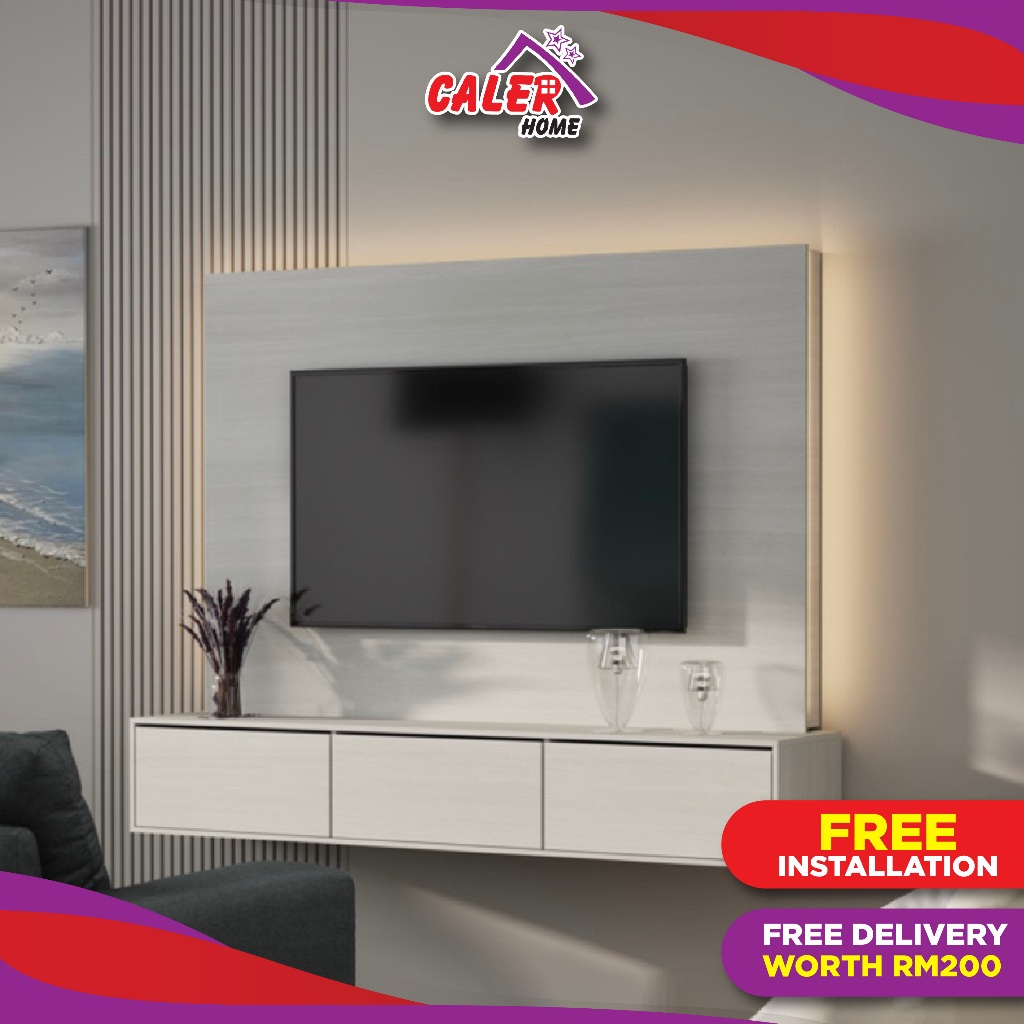 Caler Home TV Cabinet Series Intan | Shopee Malaysia
