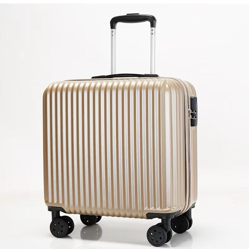 18 inch Mini Suitcase Portable Small Boarding Luggage Travel Box Small ...