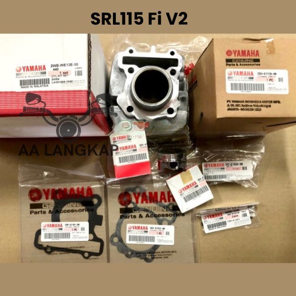 Yamaha LAGENDA SRL115 FI SRL 115 FI V1 V2 Original Cylinder Block Full ...